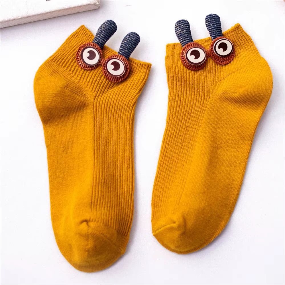 Women’s 3D Rabbit Ear Ankle Socks