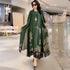 Elegant Print Two-Piece Summer Dress Set for Women