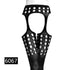 Women’s Black Fishnet Stockings with Garter Belt