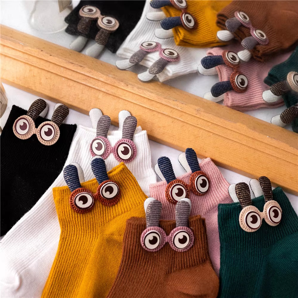 Women’s 3D Rabbit Ear Ankle Socks