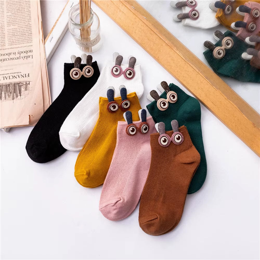 Women’s 3D Rabbit Ear Ankle Socks