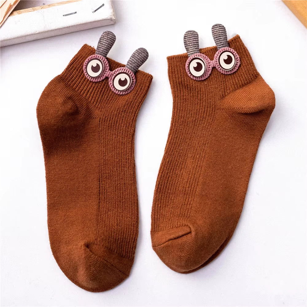 Women’s 3D Rabbit Ear Ankle Socks