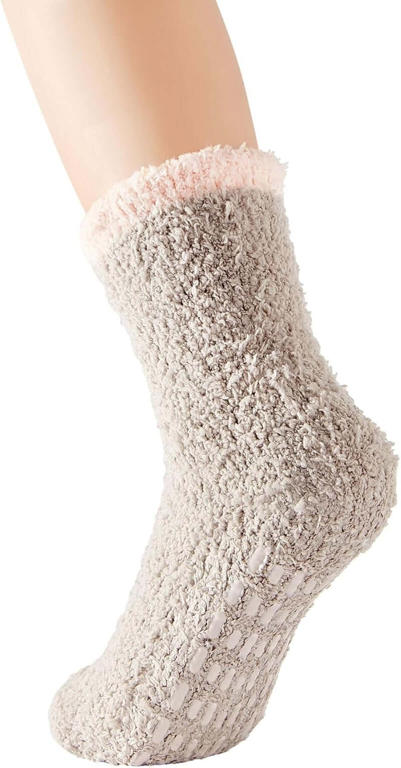 Women’s Fuzzy Slipper Socks